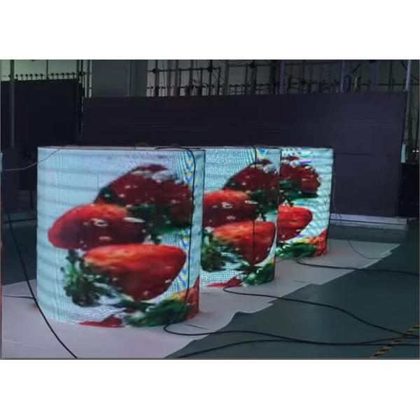 Seamless P2.5 Flexible LED Display Screen with Module Size 240x120mm
