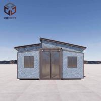 Casa dobrável pré-fabricada com isolamento PU