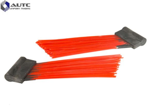 PP Bristle Road Sweepers Strip Cleaning Forklift Road Sweeping Square Road Sweeping Brushes With Differnt Size