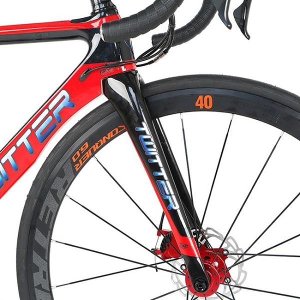 Волокно углерода велосипеда дороги Twitter T10pro участвуя в гонке колесо сплава скорости СОПЕРНИКА 22 велосипеда