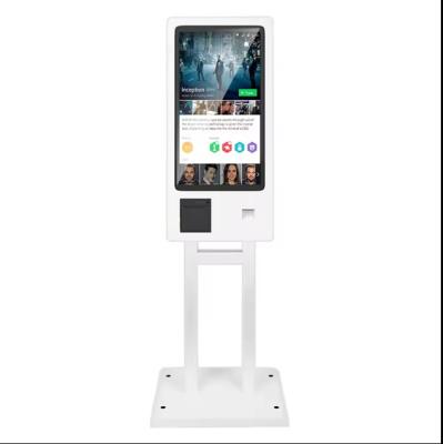 32 inch touch screen pos systems self pay service payment order kiosk for fast food restaurants