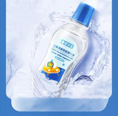 das crianças orais da ferramenta da higiene oral do cuidado do colutório 260ml traça fresca a anti