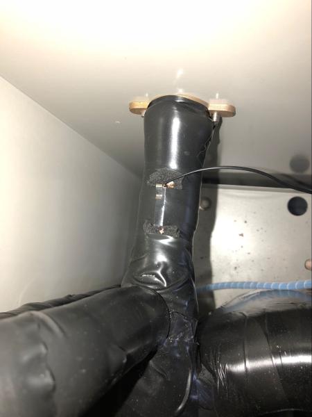 Outdoor Ductless Electric Air Source Heat Pump Double Thread Copper Tube Exchanger