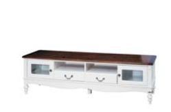 Ash Veneer Living Room TV Stand Sideboard Ash Veneer Finishing Metal Handles
