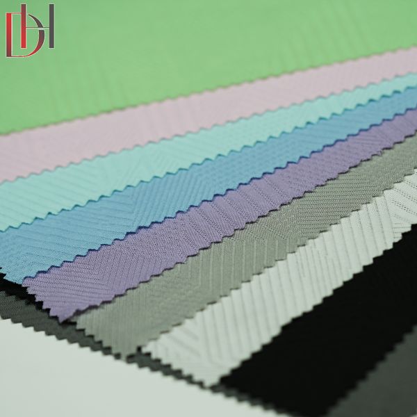 Customizable High Performance Jacquard 100% Polyester Comfortable T-Shirt Textile Fabric Supplier