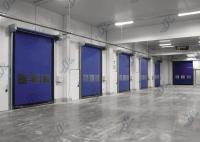 Le PVC flexible de porte à grande vitesse industrielle anti-collision enroulent des portes