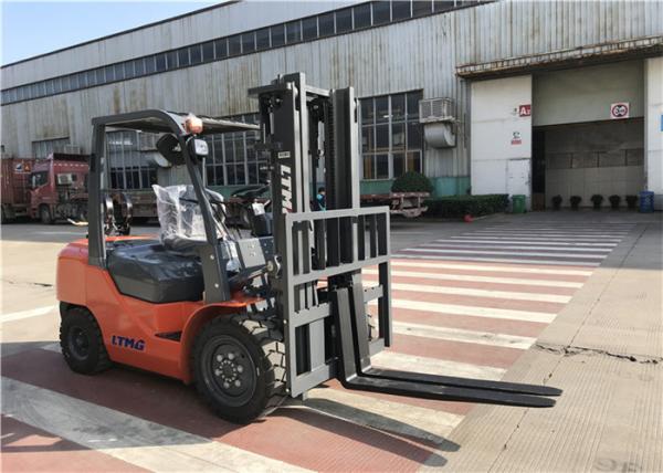 dual fuel suspension seat forklift Truck 3 .5 Ton with nice color