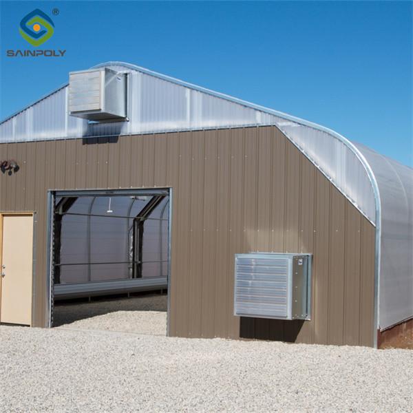 Single Span Black Out Greenhouse Light Deprivation Single Arch Tunnel Greenhouse