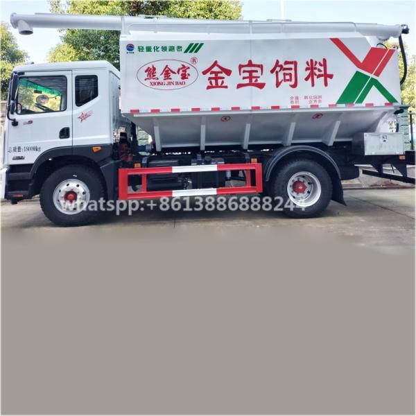 Vente directe d'usine en vrac D9 20000 litres fourrage camion ferme fourrage pour animaux transporteur ciment en vrac réservoirs