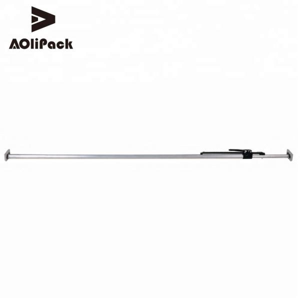 Steel 116 Inch Length Cargo Load Bar 1.5 Inch Dia For Container Shipment