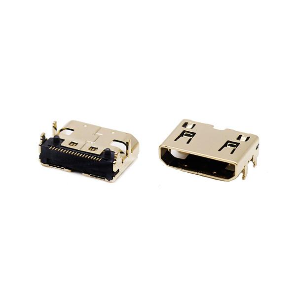 19 тип разъем-розетка гнезда LCP c Штырь микро- HDMI для PCB