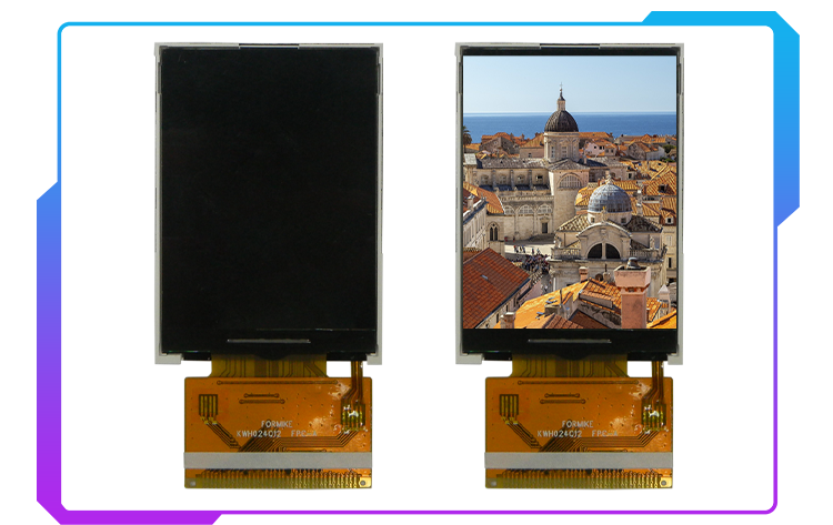 ILI9341 Color TFT SPI 240x320 Screen 2.4 Inch LCD Display Customized