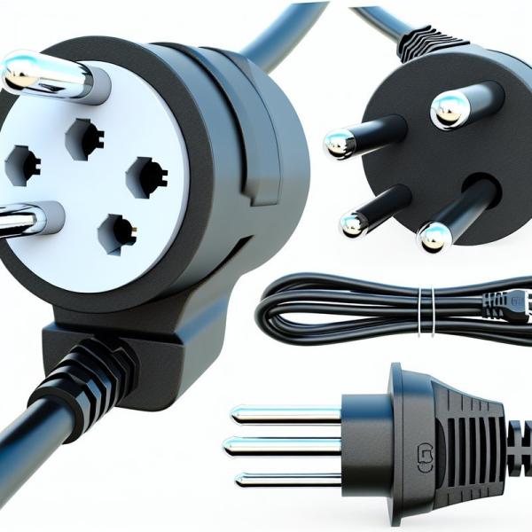 16a 250v Power Cord Schuko Plug H05vv F Vde H05vv-f European Eu 3 Pin Kema-keur Cable Strip End