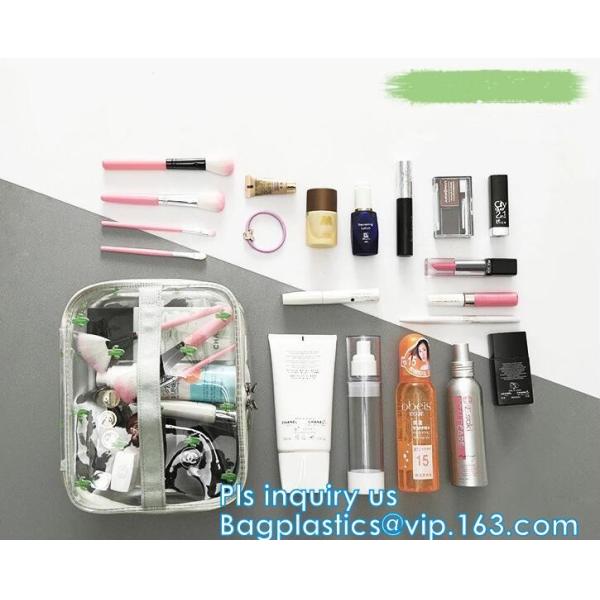 Women Travel Make Up Cosmetic Pouch Bag Clutch Handbag Casual makeup organizer pouch necessaire box, drawstring packs