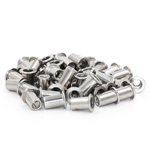 Никельно покрытый нержавеющий сталь нить гайка плоская голова класс 8.8 для тяжелой работы