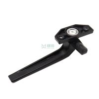 Accessoires pour fenêtres en aluminium alliage à un point alliage de coffrage manche de fenêtre 7 forme
