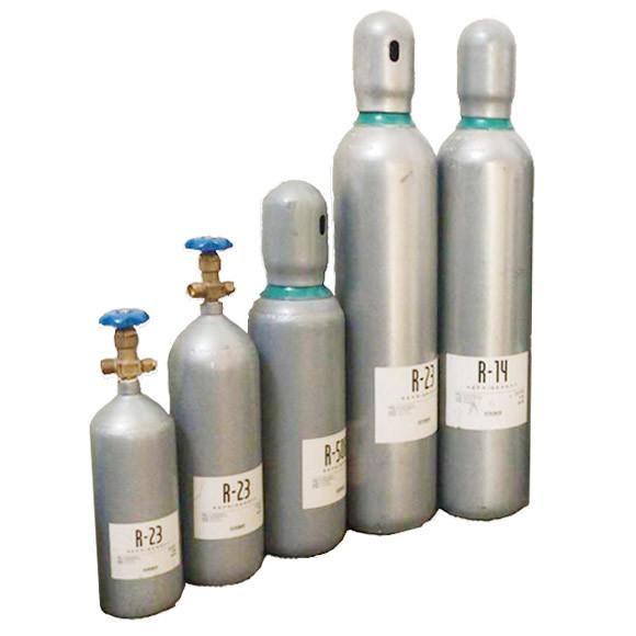 5700 GWP Refrigerant Gas Cylinders , Electron Grade R14 Ac Gas
