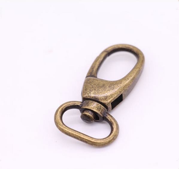 Глаза шарнирного соединения металла крюк небольшого щелчковый, крюк твердого латунного шарнирного соединения щелчковый для сумок/портмон 
