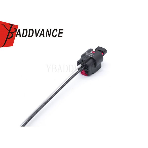 1-1924067-1 2 Pin Black Wire harnesses Connector with B66A2, CE2282, Tyco/AMP/TE Connectivity/AMP