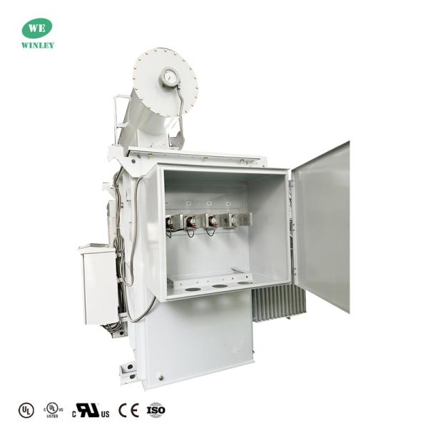 2.5MVA Substation Power Transformer Conservator Type Oil Immersed Step Down 24940V To 480V ANSI IEEE Standards