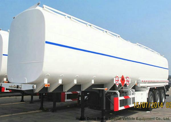  Tri Axl Crude  Oil Fuel Petrol Oil Tank Semi Trailer  45m3 Fuel Tank Carrier