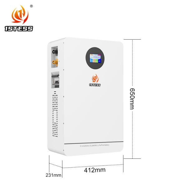 Lithium-ion 200Ah 10.24Kwh Home Energy Storage Battery for Large Energy Capacity Solar Energy Storage System