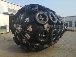 Dia 1500mm Rubber Pneumatic Marine Fender Dredgers Boat Buoys Fenders 3000mm
