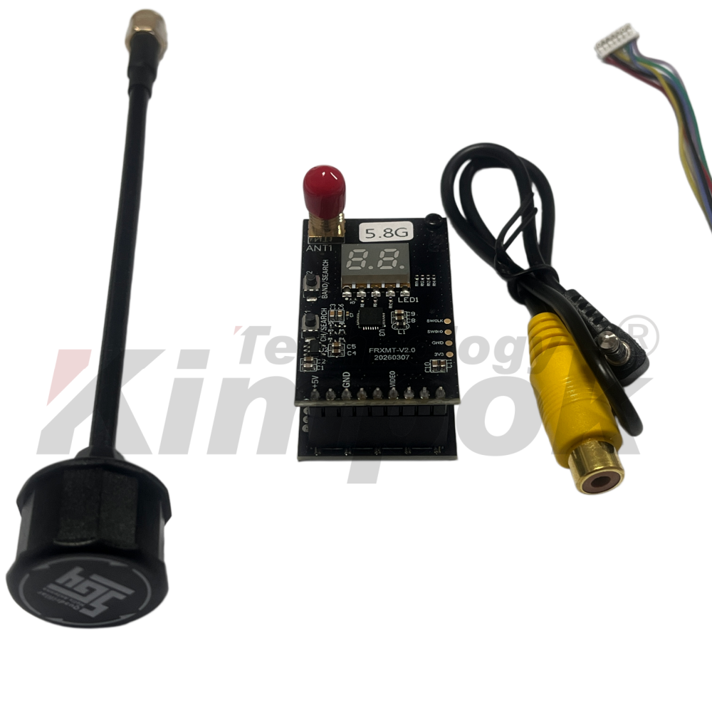 112-Channel 4.8-6GHz High-Sensitivity COFDM Video Receiver for Long-Distance FPV Drones