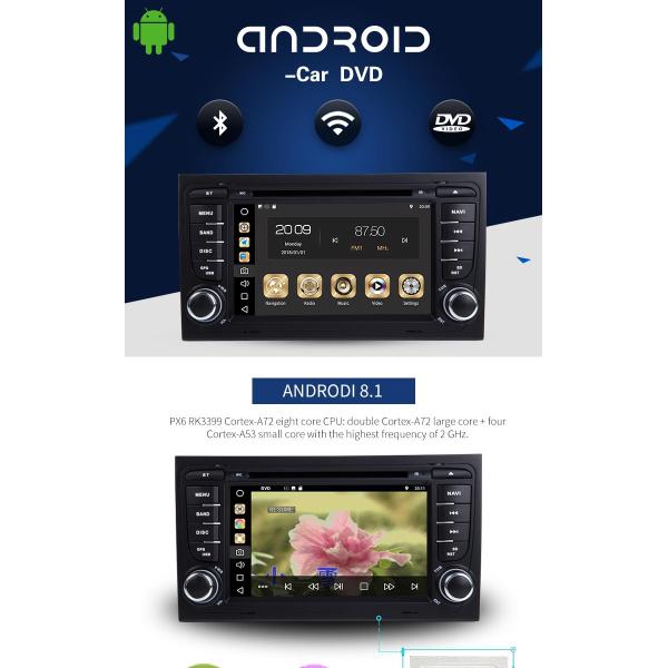 7 Inch Touch Screen Dvd Player With Navigation Mp4 Radio Stereo For Car