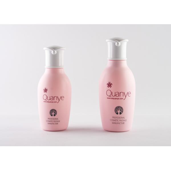Бутылка PCR Matted розового ЛЮБИМЦА 200ml пластиковая косметическая с белой крышкой ABS