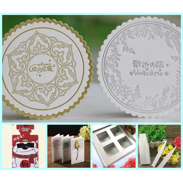 White Moisture Absorbing Cardboard Paper 0.9mm 600*800mm For Coaster