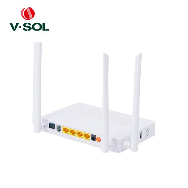Faixa dupla WiFi 5 do gigabit GPON ONU 4GE 2POTS 1USB de HG3221D