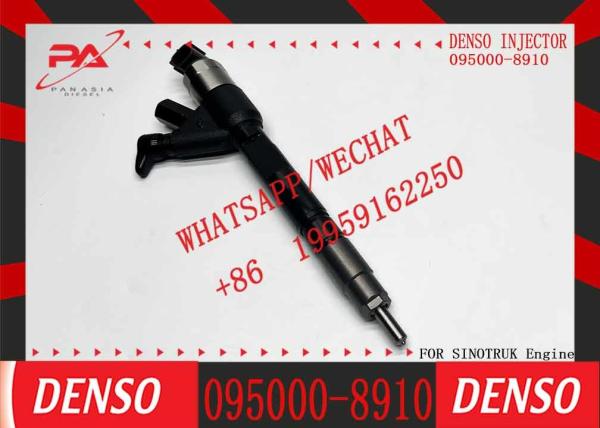 Inyector de combustible diesel 095000-8910 VG1246080106 8910 para DENSO para camión HOWO SINOTRUK
