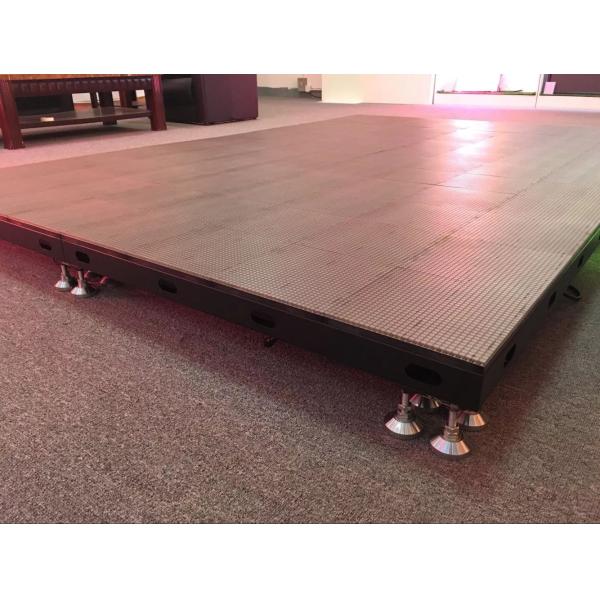 Indoor full color Portable LED Dance Floor Panel 4.81mm Pixel 500x500mm Cabinet
