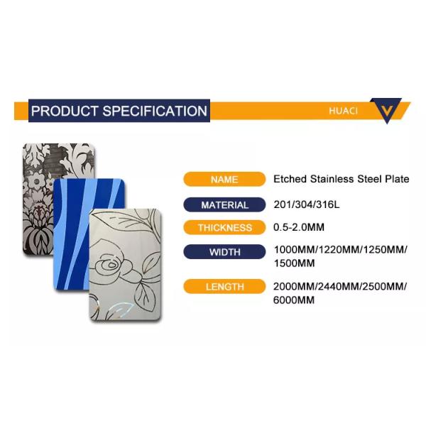 304 Mirror Etched Elevator Stainless Steel Sheet Door Anti Corrosion
