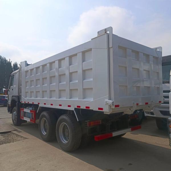Large Capacity Diesel 371HP6 * 4 HOWO 30 Tons Manual Dump Truck Transport Vehicle