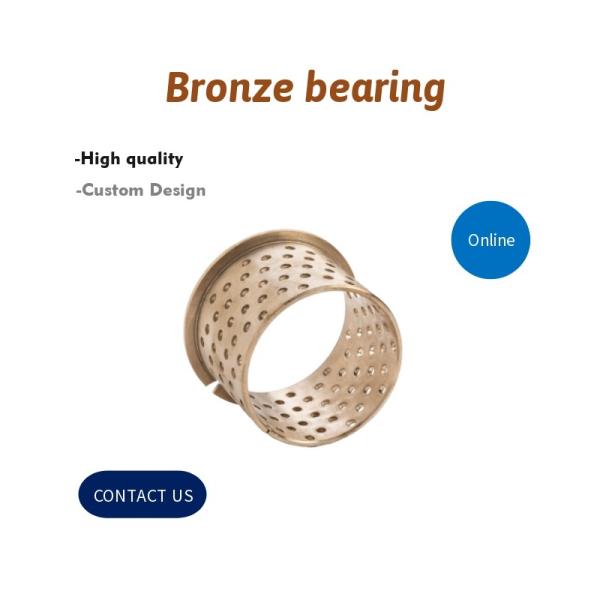 Wrapped Split Sleeve 092 Bronze Flange Bearings
