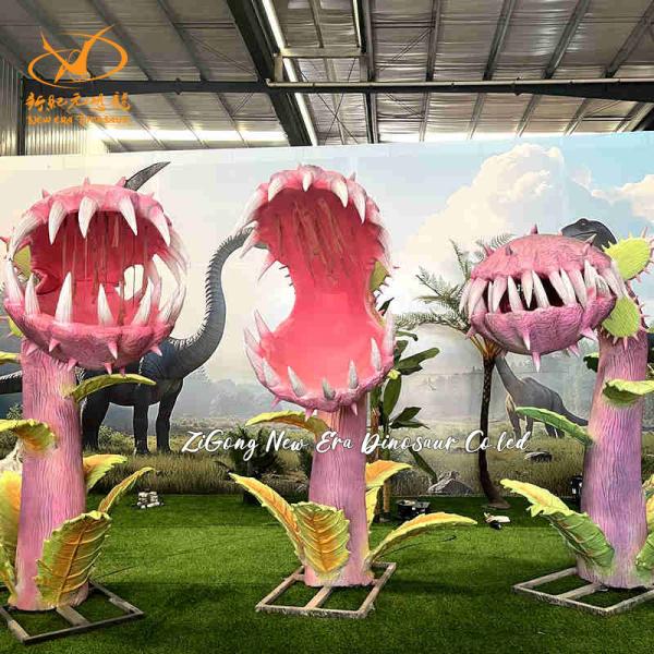 Realistic Animatronic Piranha Plant Simulation for Plant Park and Exhibition