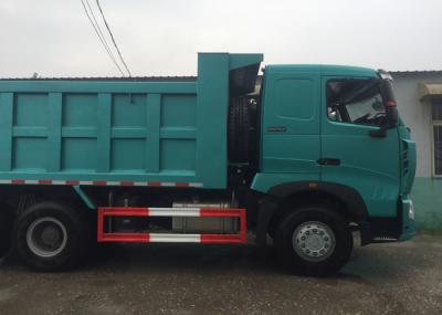 SINOTRUK HOWO A7 Construction Tipper Dump Truck 6 X 4 290HP In Blue Color