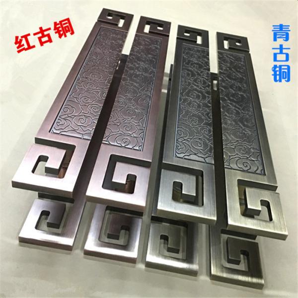 Luxury stainless steel glass door handle ,Hotel pull handle customized size and color