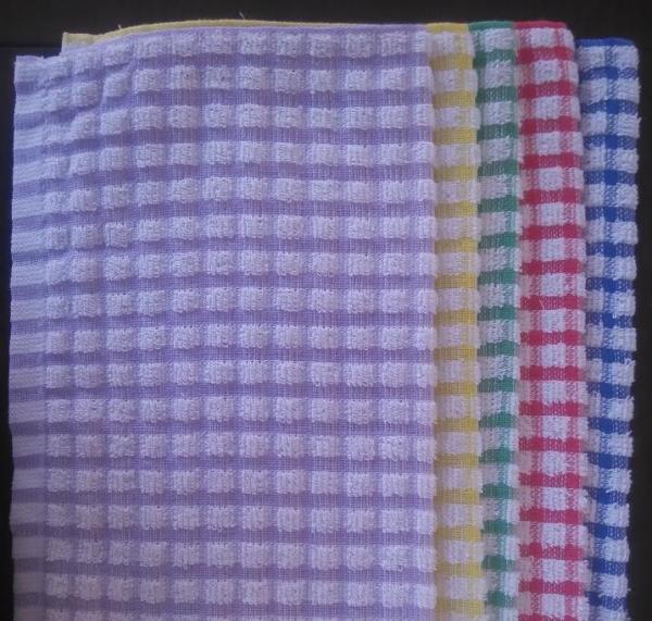 Absorbent Anti - Bacterial  Kitchen Tea Towels 30g With Soft Touch Surface