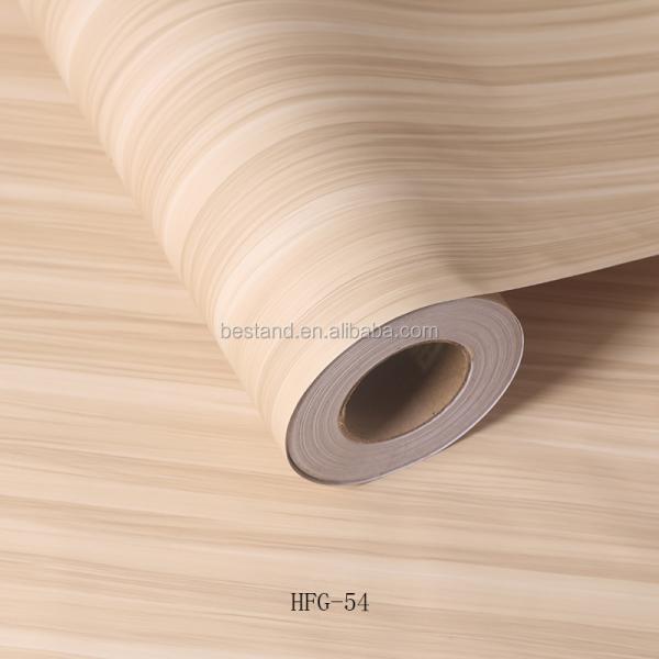 Waterproof and ECO-Friendly Wood Grain Self Adhesive Wallpaper for Modern Furniture Design