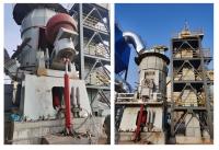 Scorifiez le rouleau vertical de meulage de moulin de chaux dans l'industrie cimentière