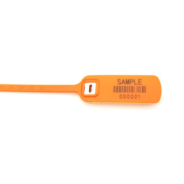 400mm Length 395N Plastic Security Seals Disposable Plastic Tamper Evident Seals