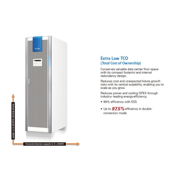 Modular Eaton 93PR UPS 600KVA 600KW 400V THREE PHRASE ABM ONLINE UPS FOR DATA CENTER