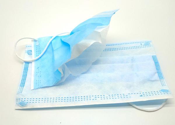 Anti Virus 3 Ply Disposable Face Mask Air Pollution Protection Mask