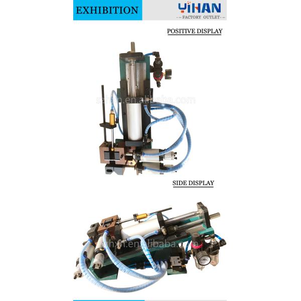 YH-416 Máquina neumática para pelar el alambre Largo 0-150 mm Presión del aire 3-7 kgcm2