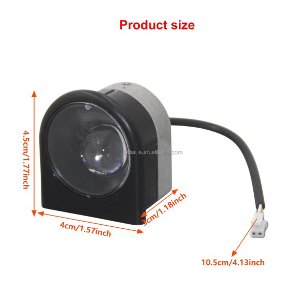 Waterproof MI 4 e scooter front light Headlight  For Xiaomi Mi 4 GO Electric Scooter Accessories