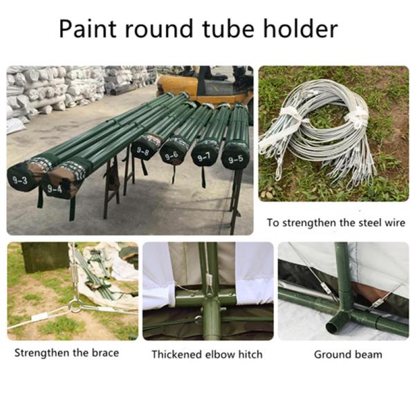 Large 50 People Army Camouflage Tent Waterproof Oxford Cloth