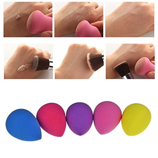 Макияж губки удобного яйца аксессуаров макияжа красоты розового форменный
